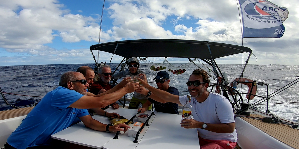 2020-12-11 Portfolio Transatlantique en course en équipage ARC 2020 skipper Nicolas Boidevezi (1) web