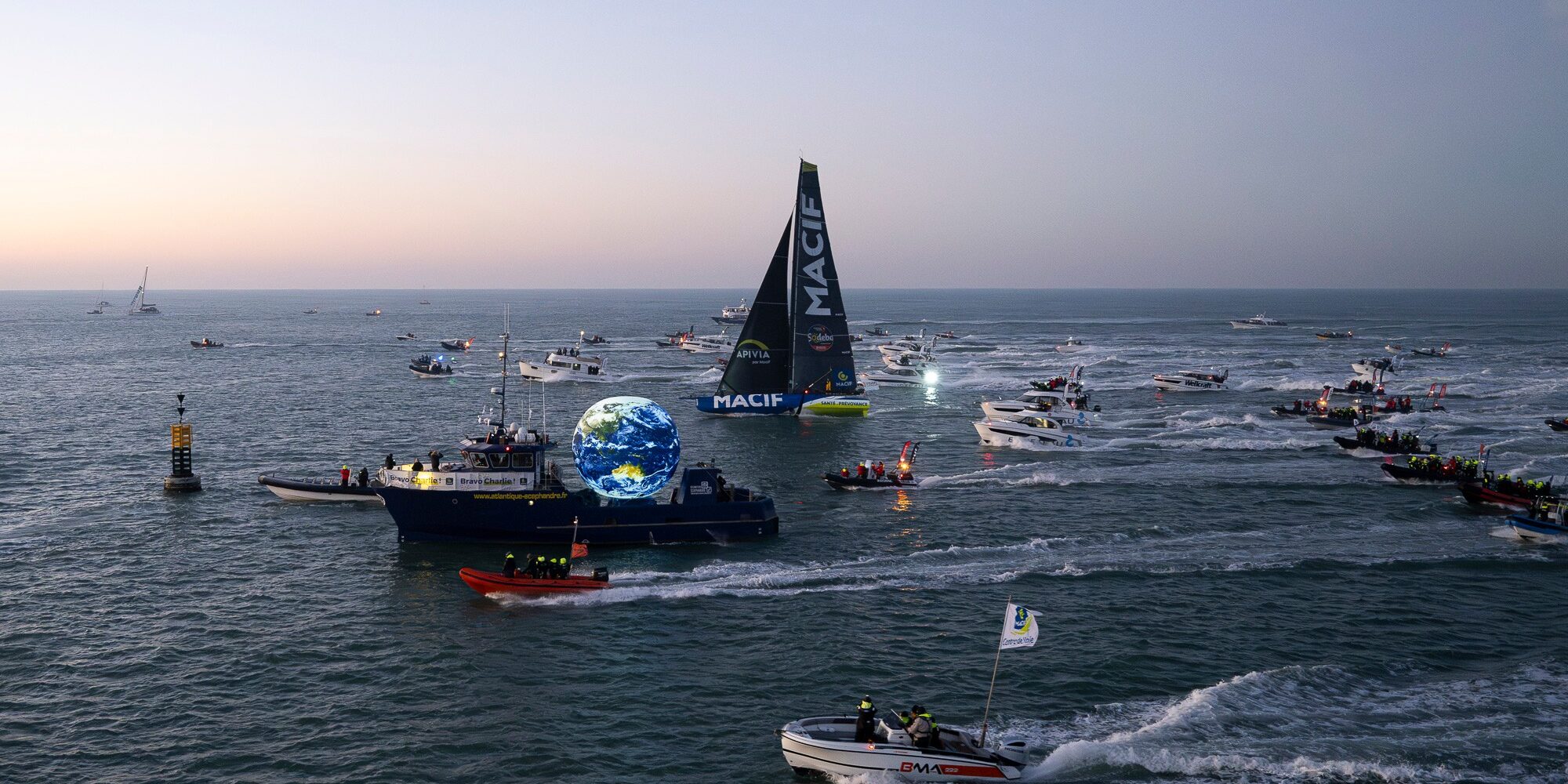 Vendée Globe Macif vainqueur Olivier Blanchet Alea Vendée Globe Macif vainqueur Olivier Blanchet Alea